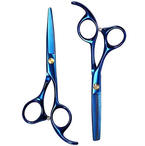 Custom made stainless steel barber scissors wholesale hair dressing scissors