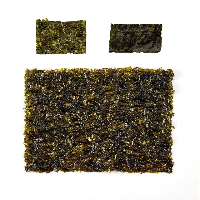 BEST PRICE Korean Organic Roasted Delicious Crispy Seasoned  Nori Compressed Seaweed for Sushi Kimbab