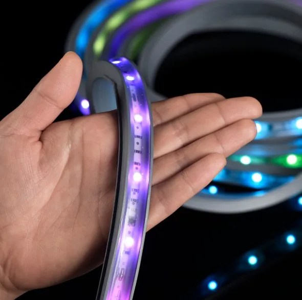 Flexible Led Wall Washer 7W Per Meter Pixel Led Strip IP68 Neon Light For Outdoor Decorative