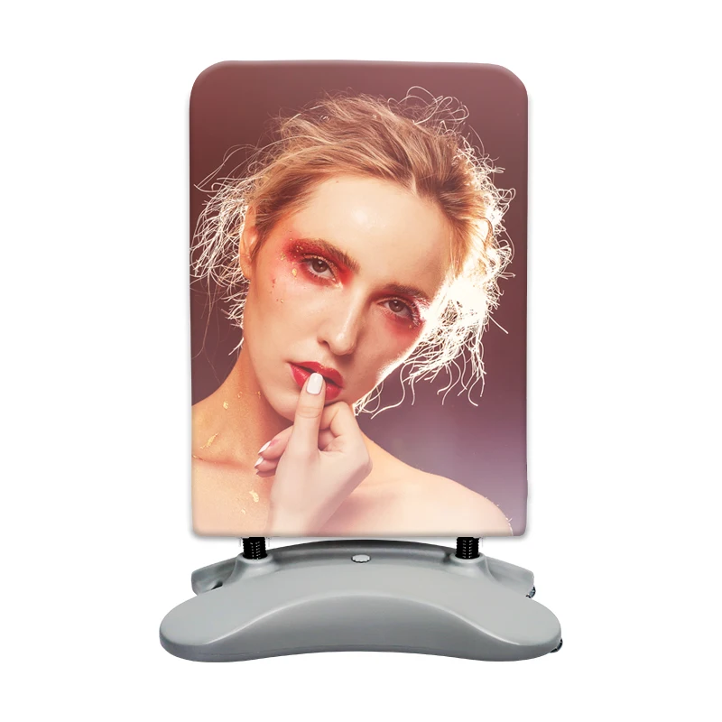 Wind resistant outdoor backdrop stand water base pavement A1 A00 footpath sidewalk sign