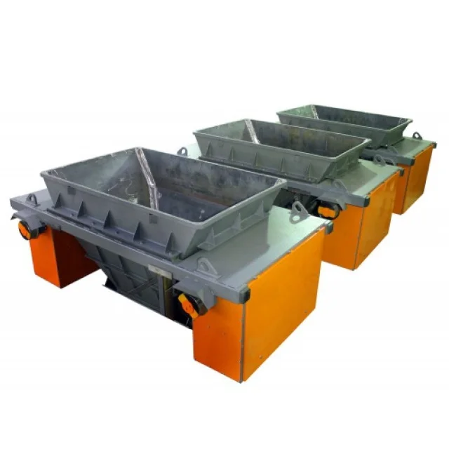 Concrete cart (transfer bunker) EQUIPMENT FOR REINFORCED CONCRETE PRODUCTS Reinforced Concrete Mixer Equipment
