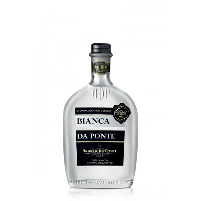 Качественная белая GRAPPA BIANCA DA PONTE DI PROSECCO 50CL