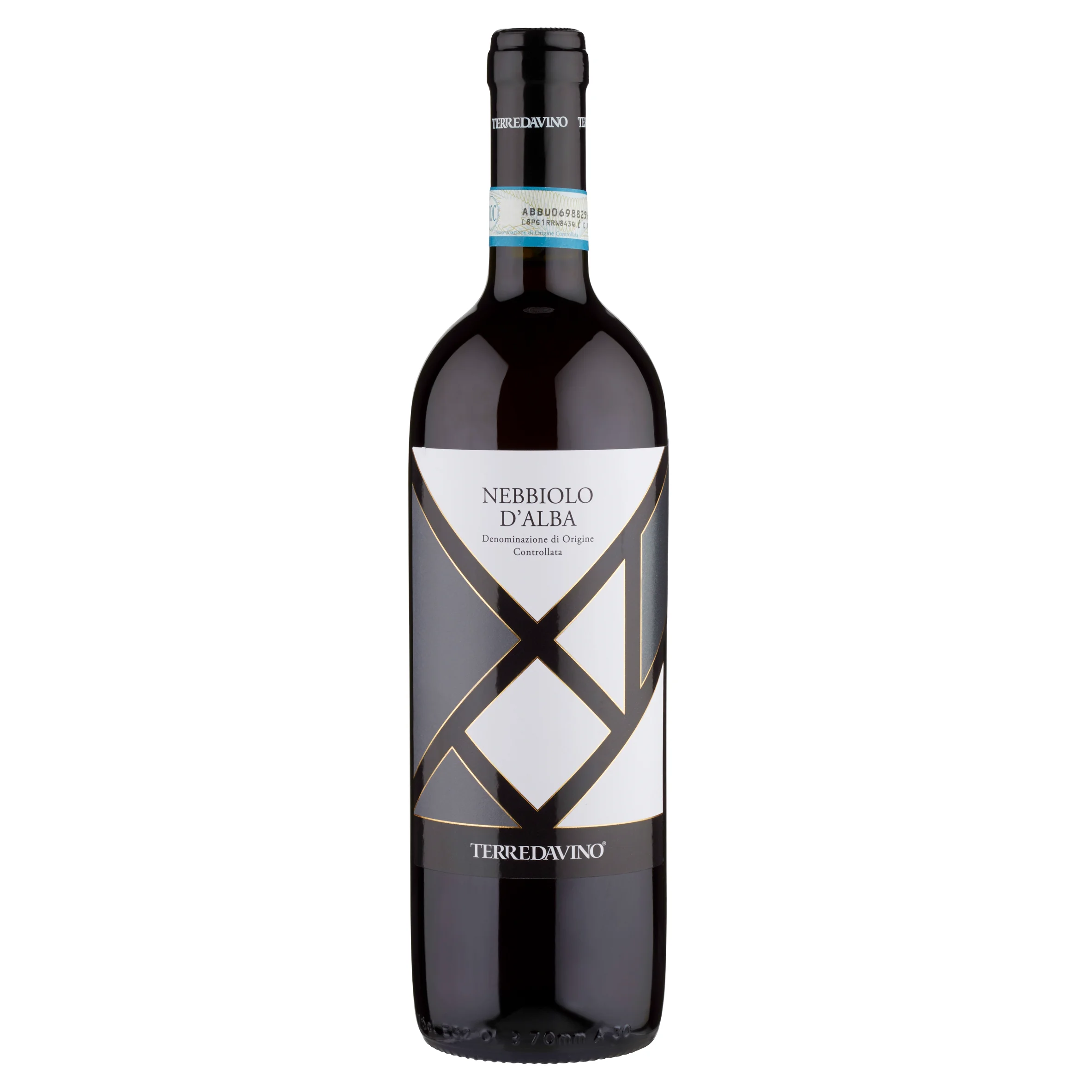 Высококачественное итальянское красное вино Nebbiolo Alba DOC 75 cl спиртовой