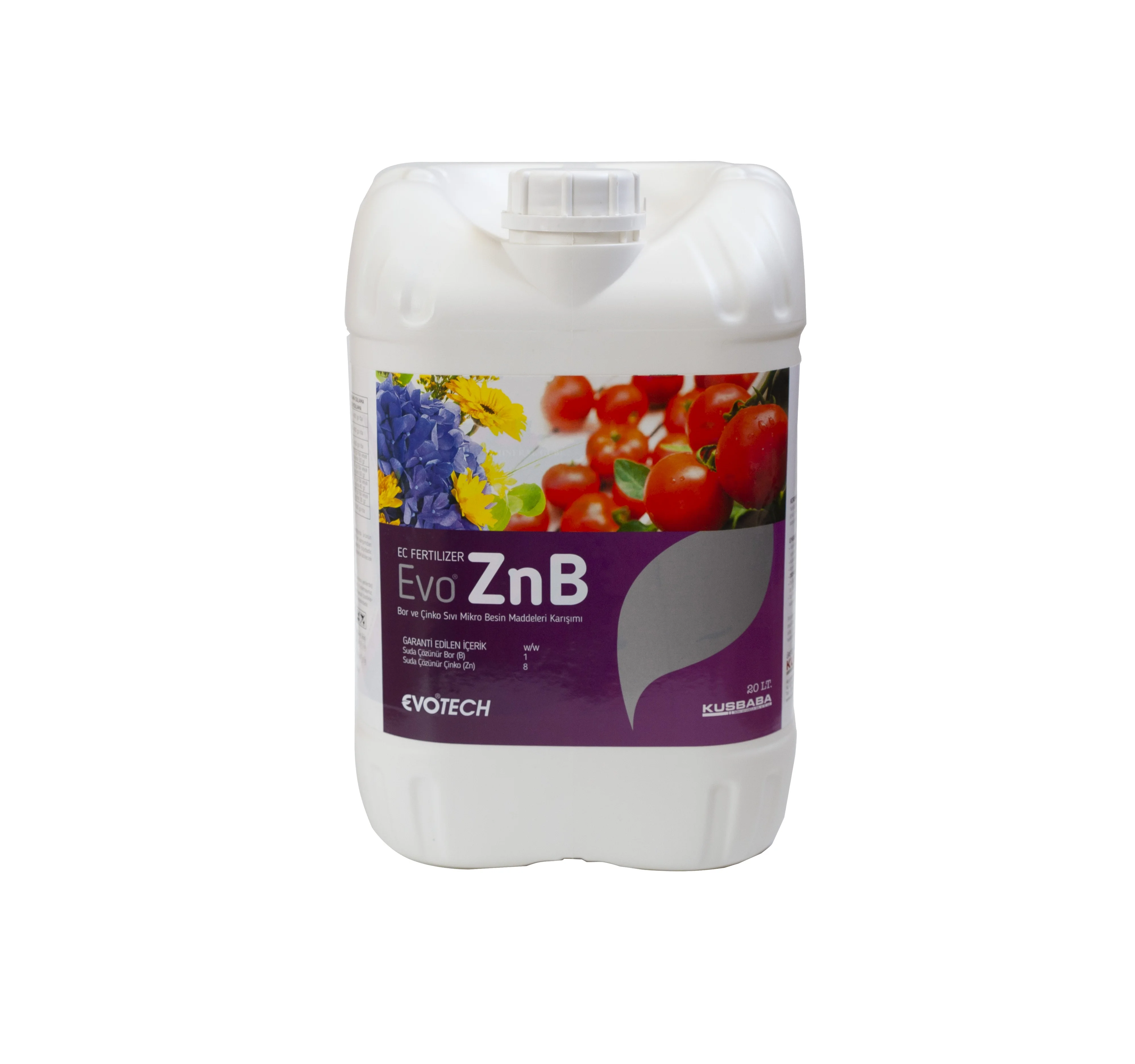 Liquid Fertilizer Evo Zn-B BORON AND ZINC LIQUID MICRONUTRIENTS MIXTURE