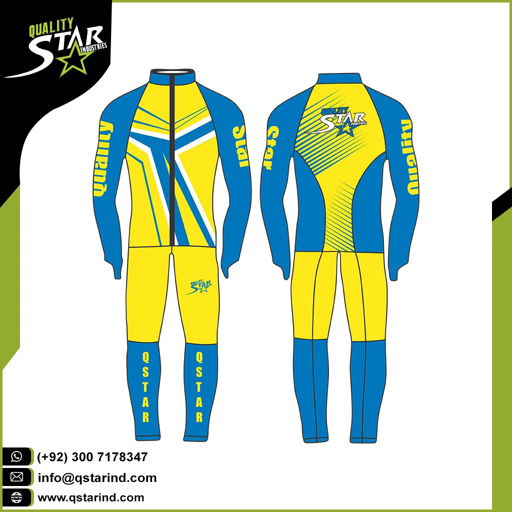 Men`s Skiing Racing Suit Cheap Price Customized Logo Printed top best Men Ski racing suits removeable hood snow suit