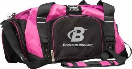 Wholesale Promotional Men Nylon Custom Logo Fitness Sports Gym Bag With Sneaker Compartments