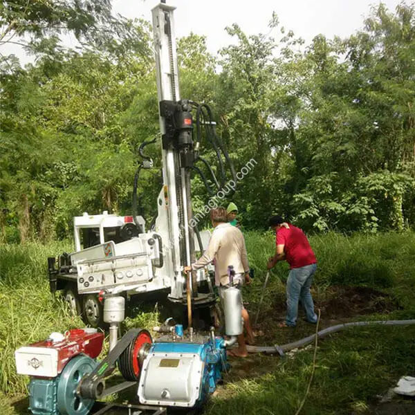 HFT510T грузовик полностью гидравлический портативный колесный буровой станок для бурения скважин подземных вод буровая установка шахты на продажу