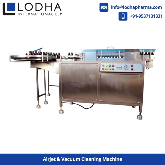 High Quality Airjet Bottle Vacuum Cleaning Machine Model