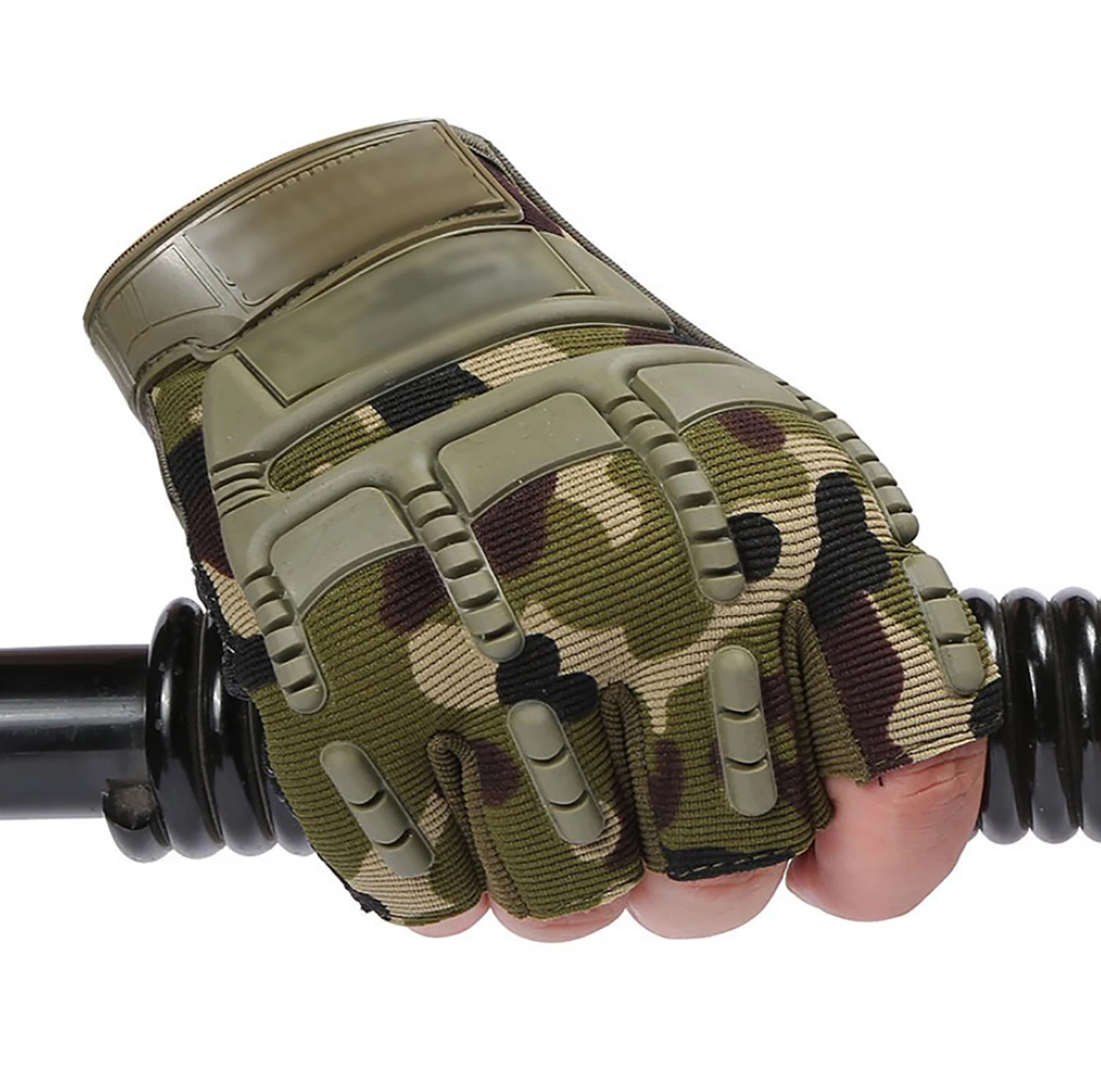 Новые военные охотничьи боевые полицейские тактические перчатки с твердыми костяшками и полупальцами 2021