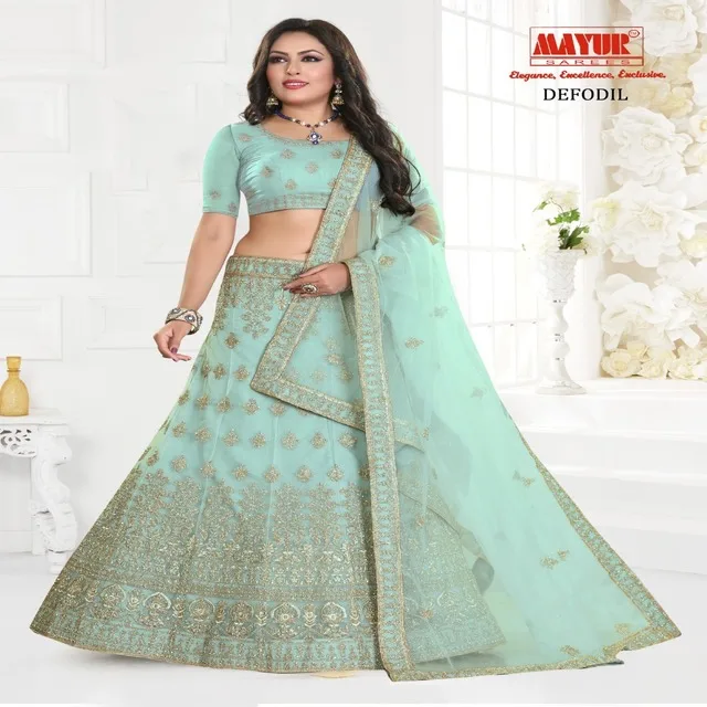 
Сари Mayur, новинка, небесный цвет, блестящий Дори с камнем, свадебная работа, Лехенга Холи 