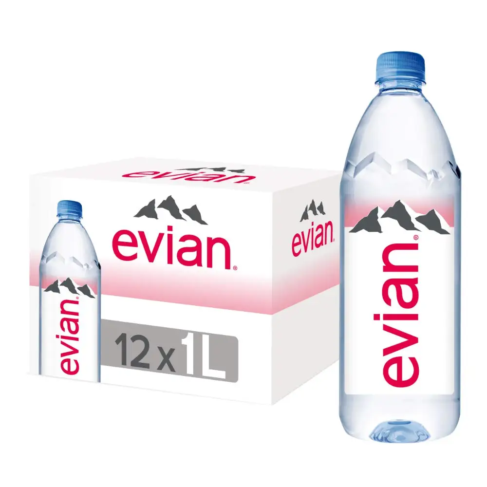 Оптовый поставщик натуральная минеральная вода Evian бутылки 1