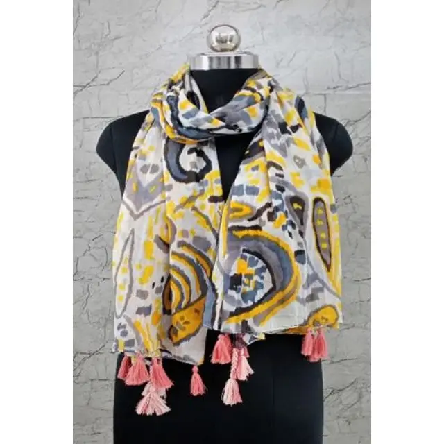 vintage 100%  High Quality Premium Soft Rayon Scarf Women Stretchy Wholesale New Arrival Scarves