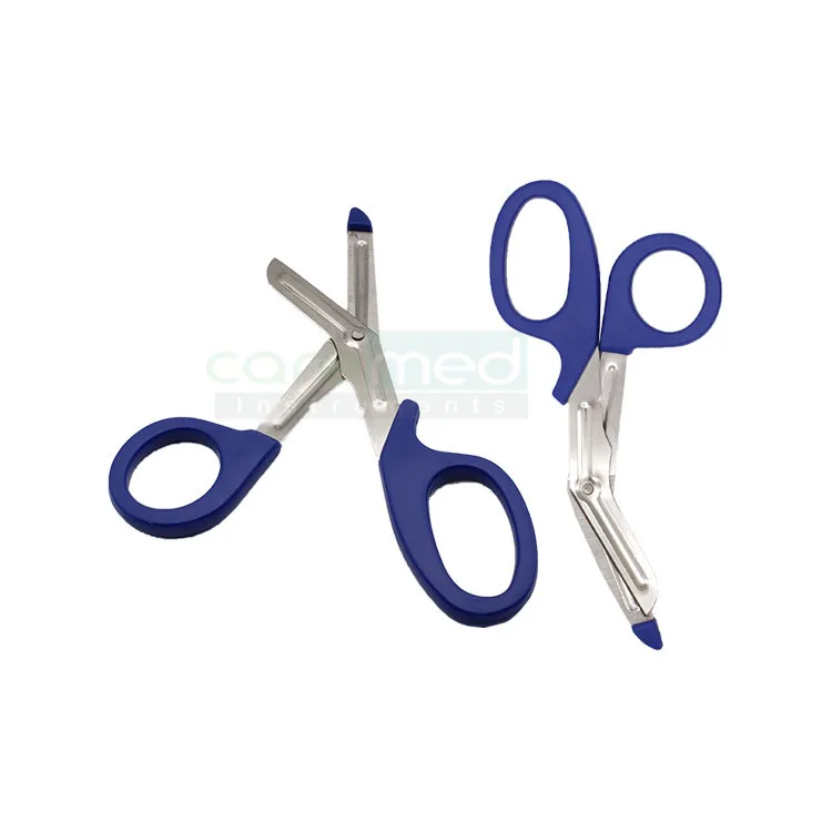 Medical Shears Customized Logo Lister Bandage Scissors With Safe Blade Clip Cover Surgical Scissors | Caremed Instruments