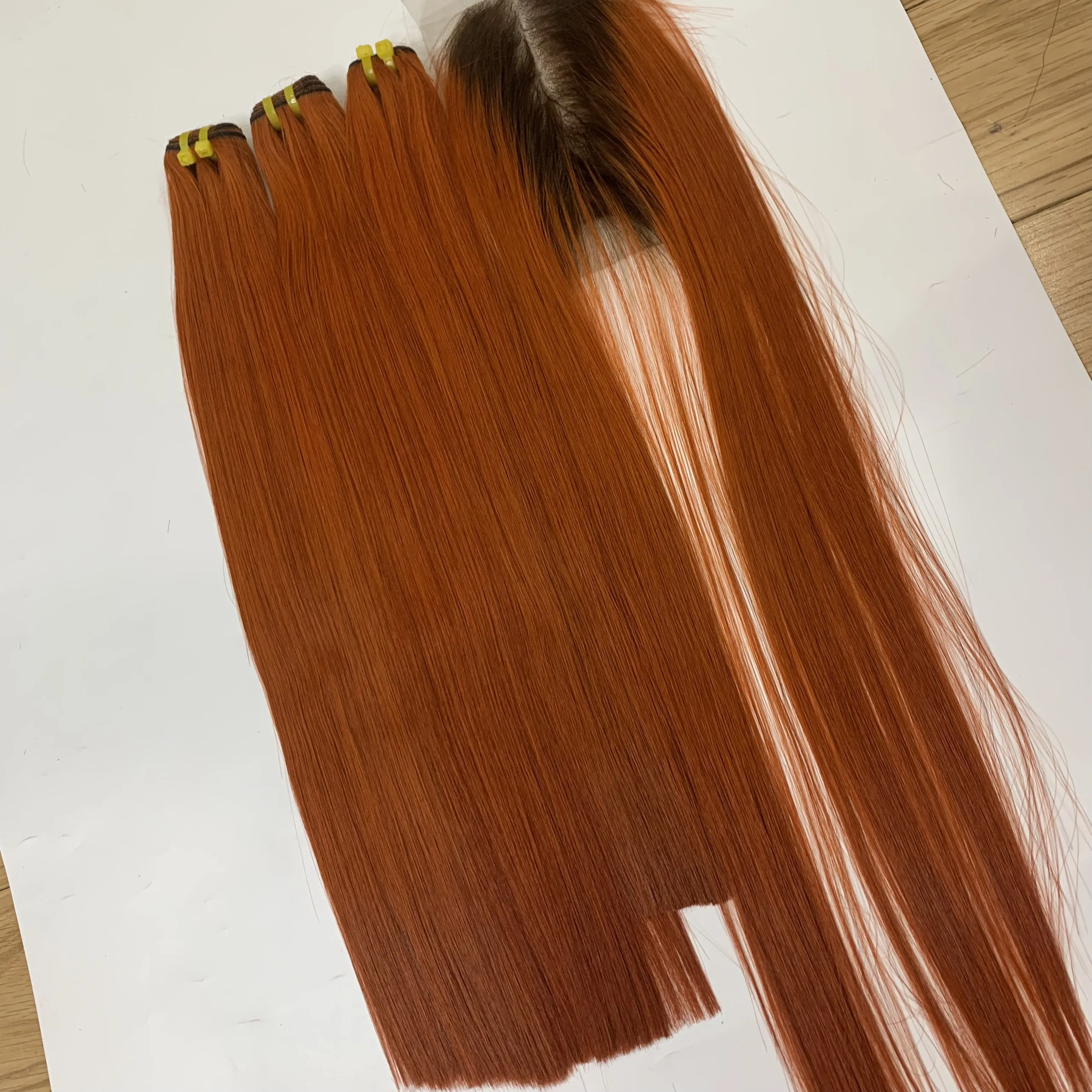 Удлинитель двойной класс 8A цвет лучшее качество 100% человеческие волосы от компании Livihair во Вьетнаме