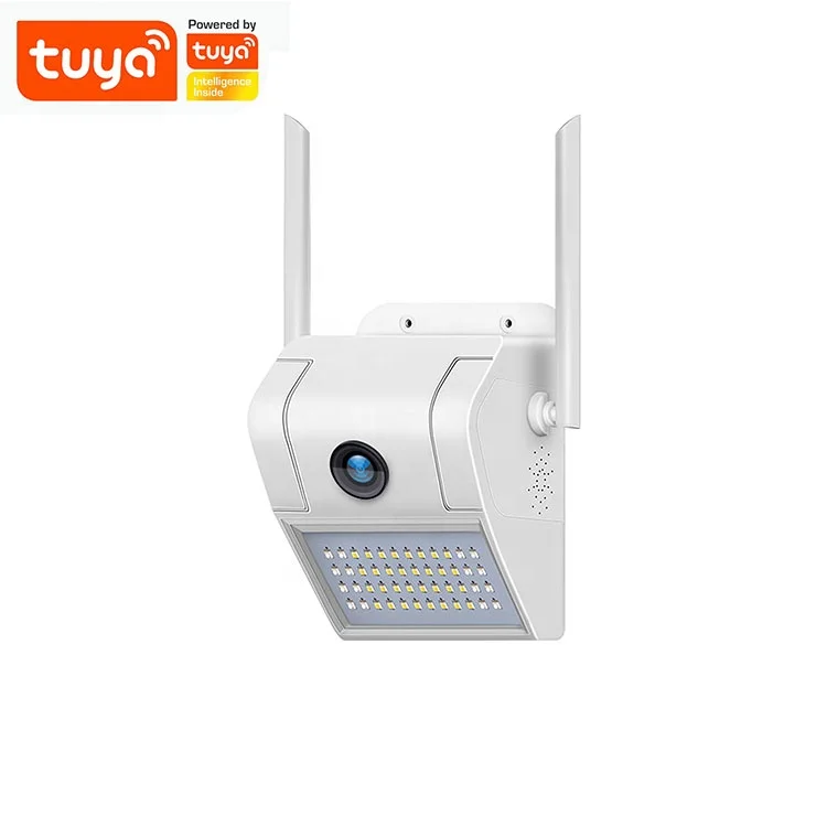 Tuya smart life home Waterproof Motion PIR Sensor Lamp 1080P wifi wireless IP Security WiFi Courtyard wall lamp light LED camera