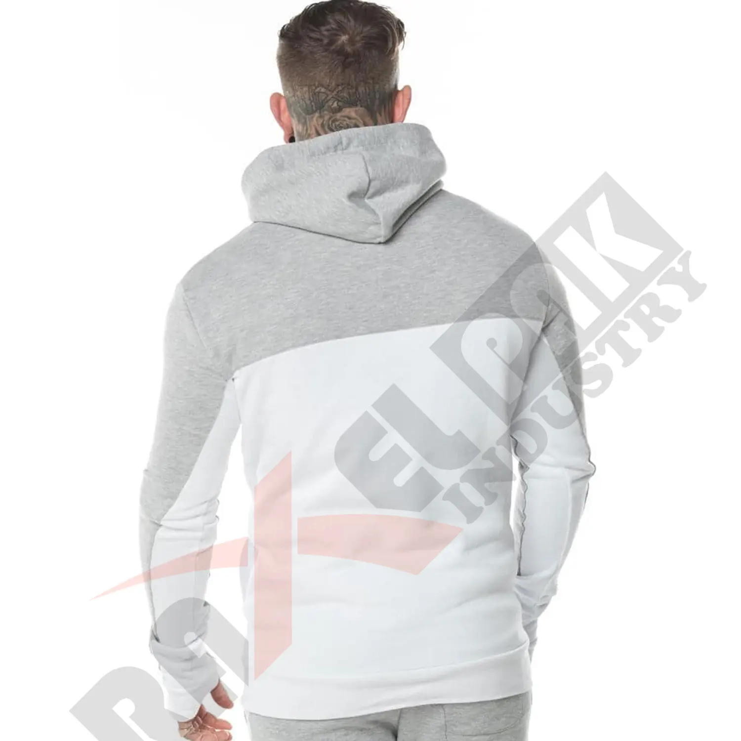 Мужская одежда изготовленным на заказ логосом с капюшоном толстовка 100% хлопок изготовленному raxelpak промышленности