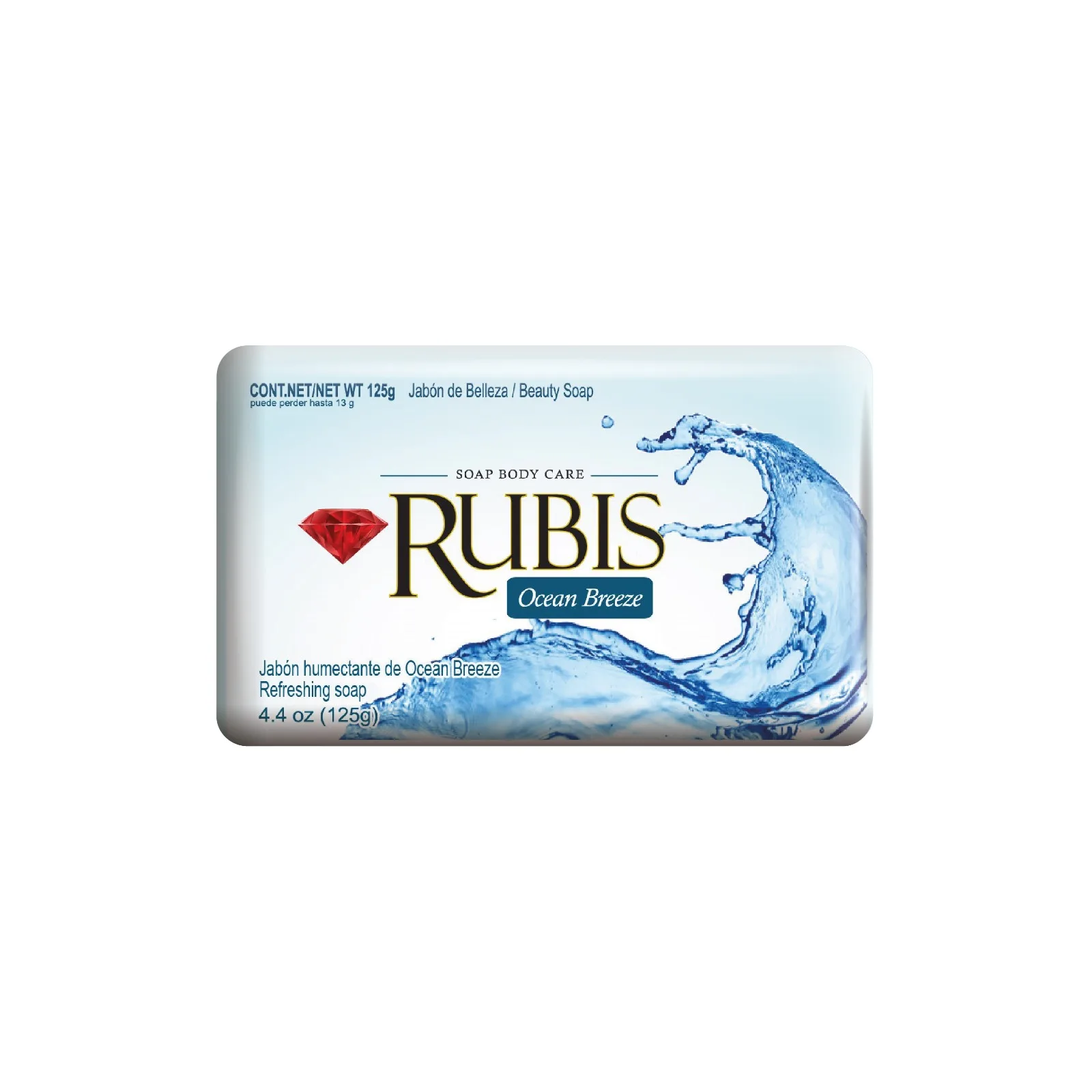Rubis - 6 x 125 gr Individual Paper Wrapped Ocean Breeze