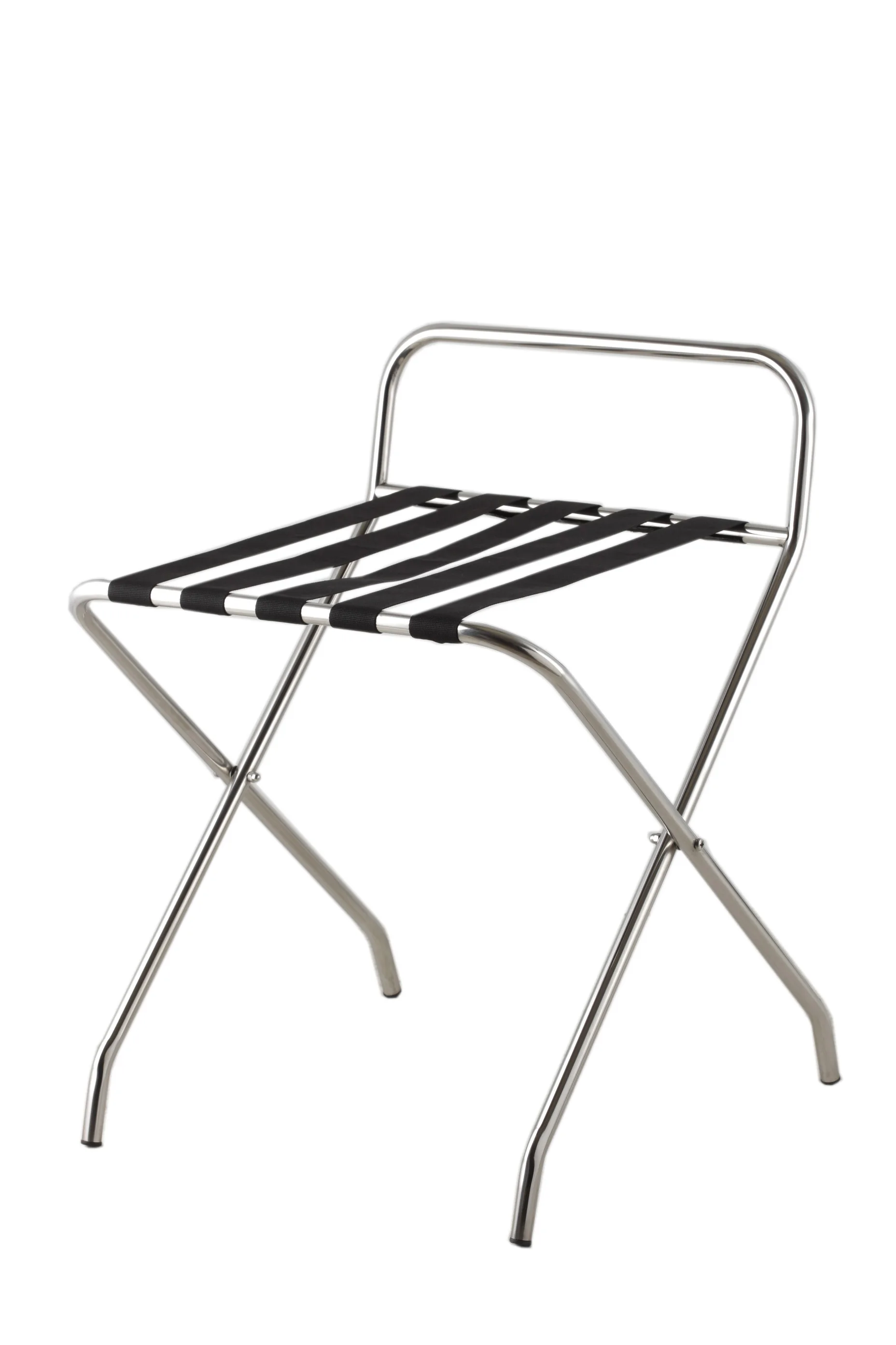 
Folding Luggage Rack With Back Support 