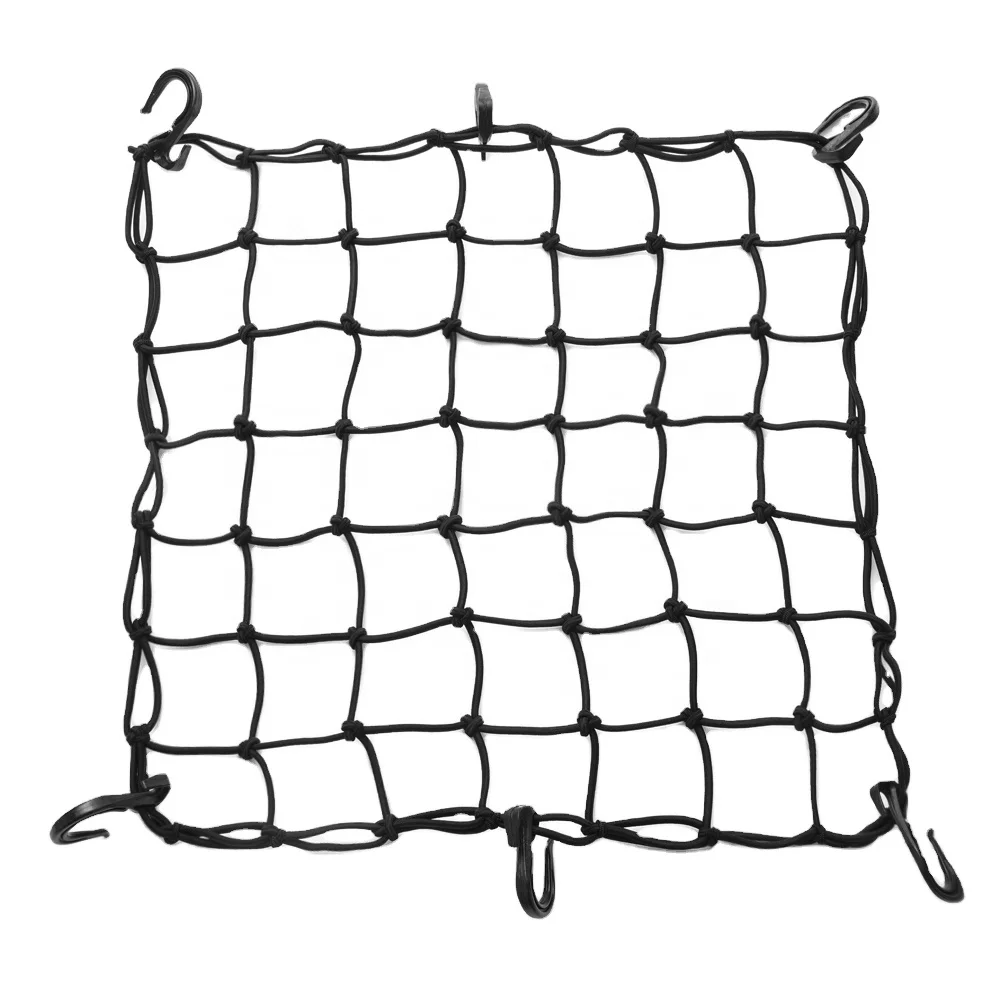 MICTUNING 5x7 Feet Truck Bed Bungee Cargo Nets Universal for Pickup Truck SUV Trailer Boat RV