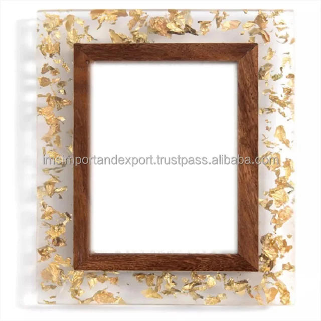 Wood and resin picture Photo Frame in bulk and wholesale trending picture photo frame Custom Size Custom Design