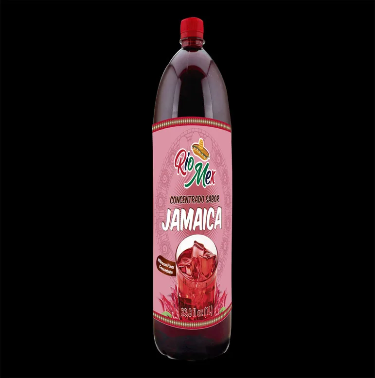 Rio Mex Hibiscus Concentrate Juice Flower Concentrate Used to Create Refreshing Agues Frescos