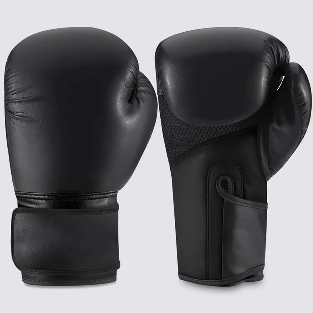 Customized logo Boxing Gloves, PU leather, Ultra-lightweight, Triple-density gel impact protection foam