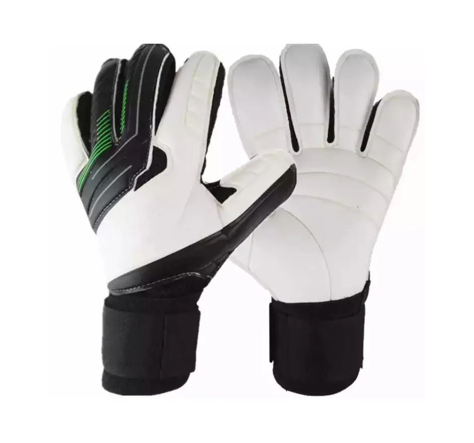 
Goalkeeper gloves professional customized top selling finger protection gloves goalkeeper leather football goalkeeper gloves 