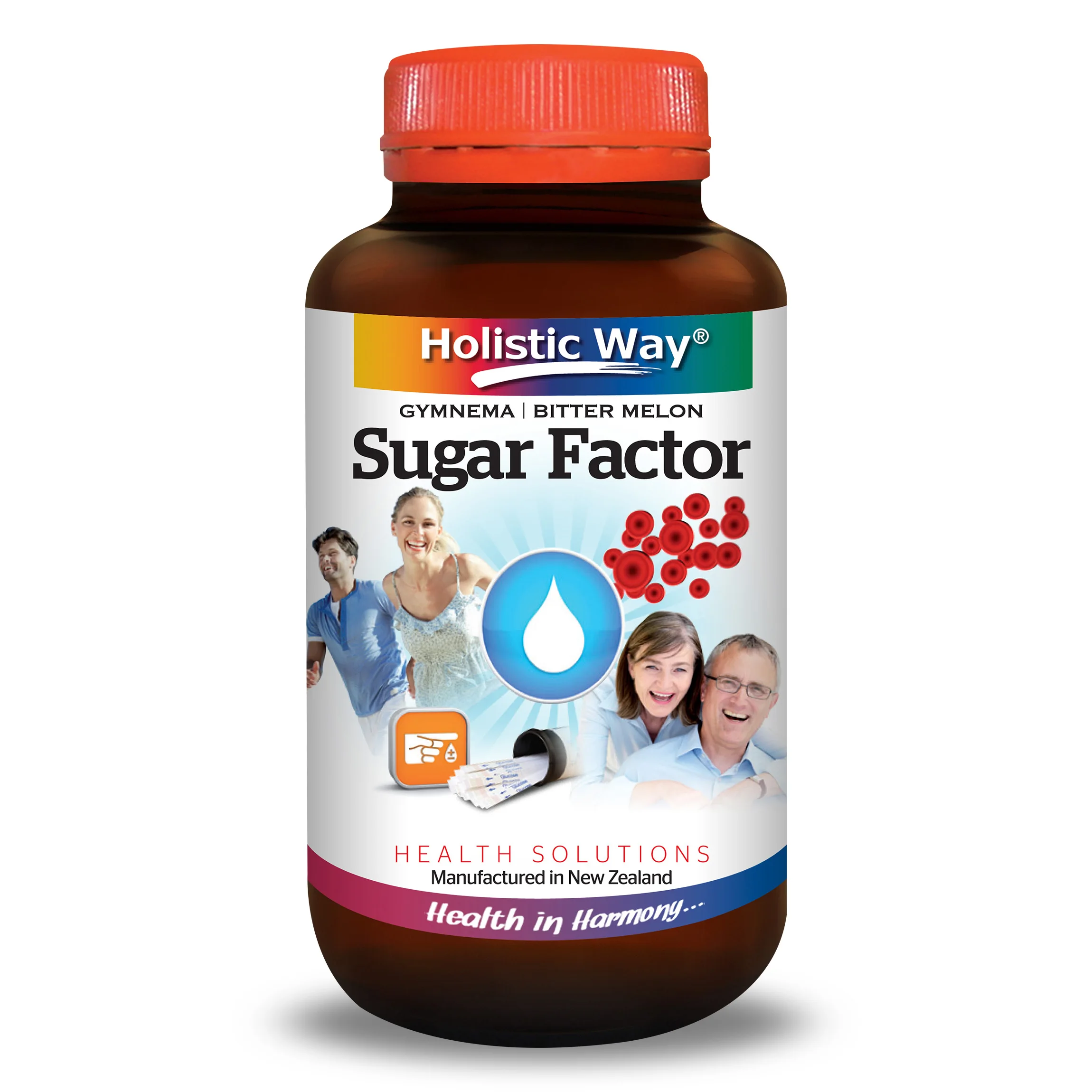 
Improve Overall Health Top Grade Holistic Way Sugar Factor (60 Vegetarian Capsules) From New Zealand 