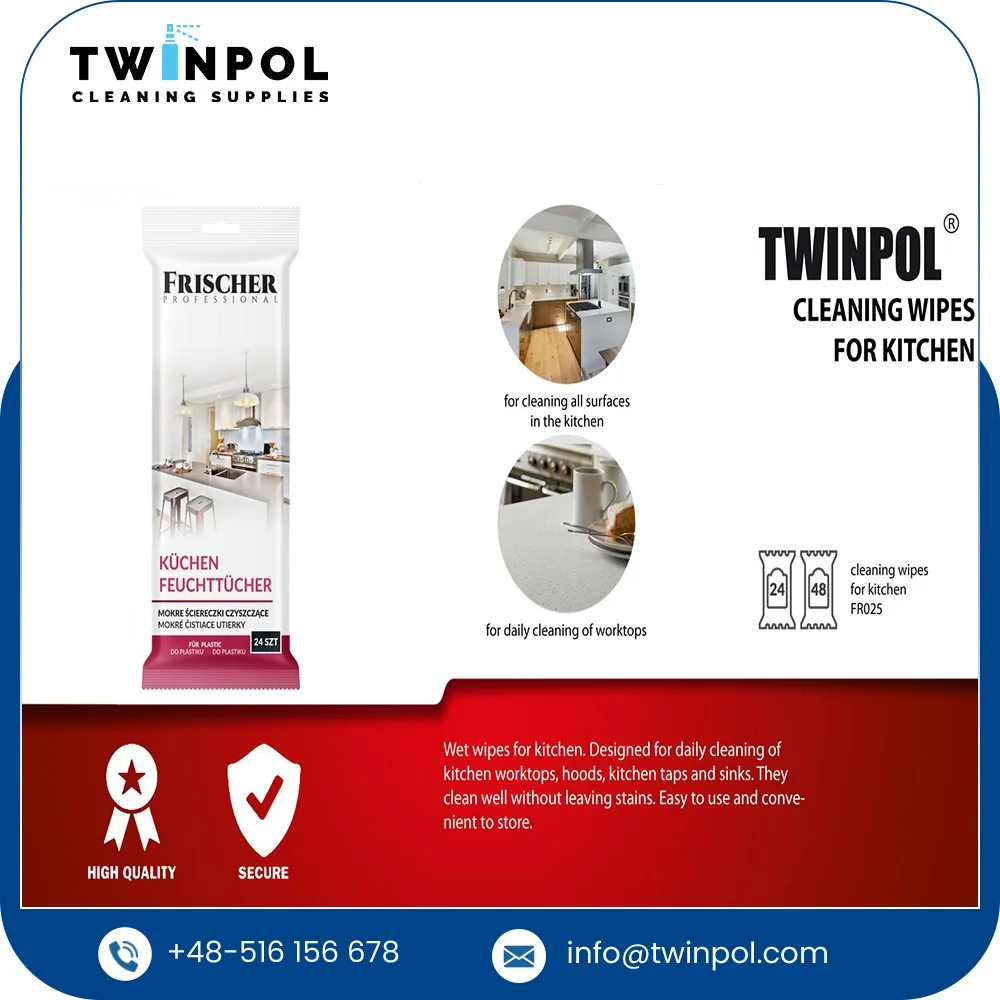 Easily Liquid Absorbable & Quick Disposable High Quality Cleaning Wetwipes For Kitchen With ODM Service Applicable