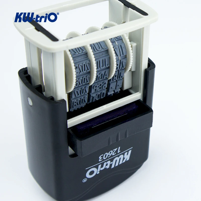 Manufacturer Self-inking rubber Date Stamp, 3mm, 12 Years Band