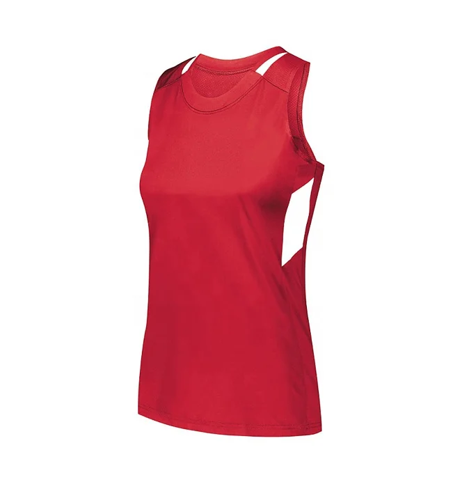 Custom made top quality professional tennis sleeve less jersey sportswear tennis clothes quality product