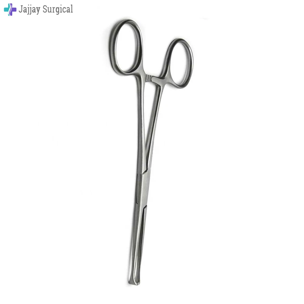 High Quality Allis Stainless Steel Tissue Forceps 4:5 Teeth 20cm Allis Intestinal Tissue Grasping Forceps