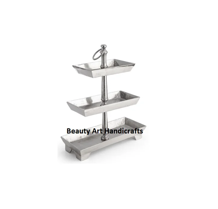 3 яруса кружевных подставка для свадебного торта