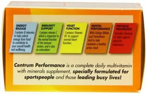 
Centrum Performance Multivitamin Tablets - (30 Tablets) | 5000309008245 (Centrum Performance Tab) 