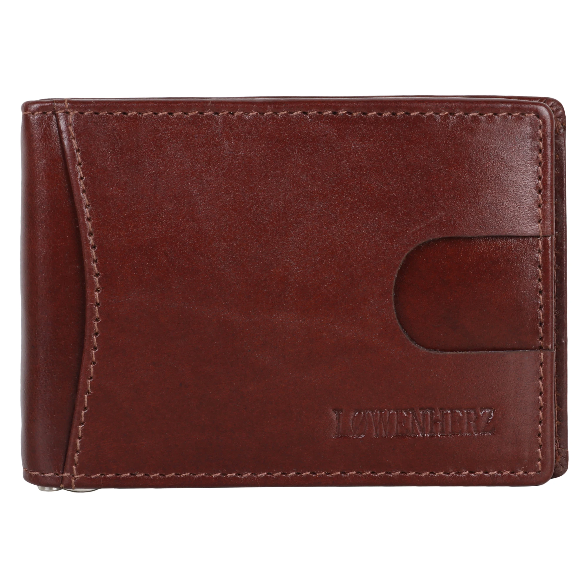 Кожаные кошельки с зажимом для денег