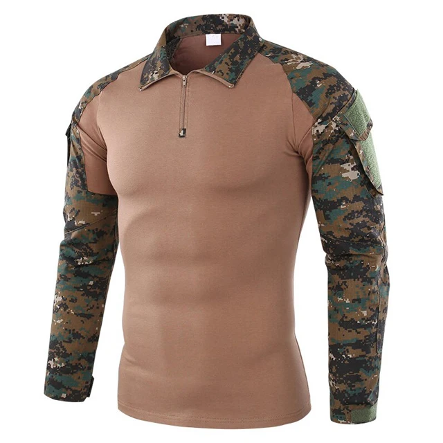 Outdoor Camouflage Tactical Combat Shirt Tactical Shirt