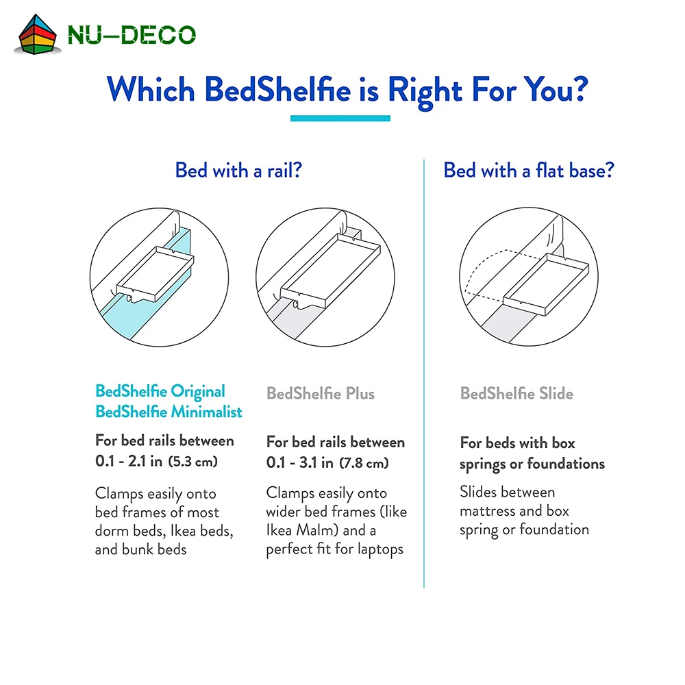 Bamboo Bunk Bed Table Bedside Shelf for Bed