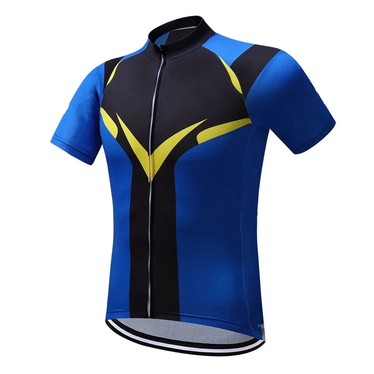 Велосипедная одежда велосипедные триатлоновые Трикотажные изделия с коротким рукавом для велоспорта костюм триатлона