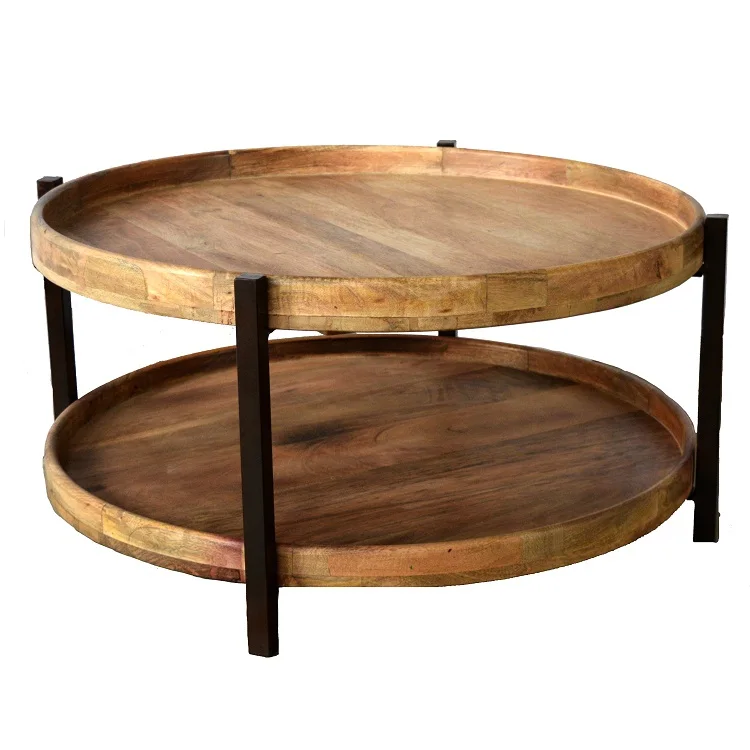 Wood & Iron coffee table