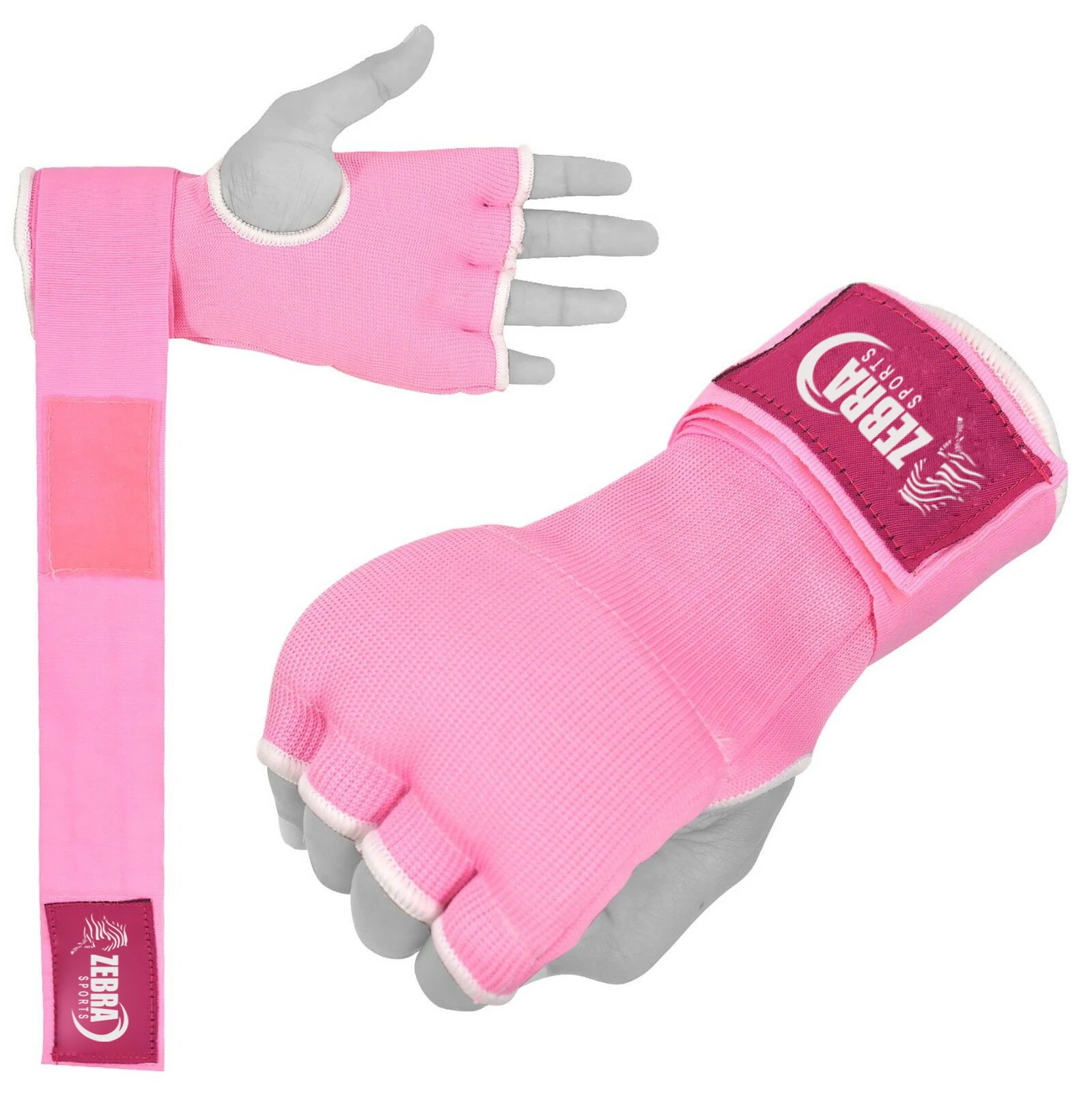 Custom Logo Fist Protector Boxing Gel Elastic Hand Wraps Bandages Inner Hand Gloves MMA UFC Training Gloves