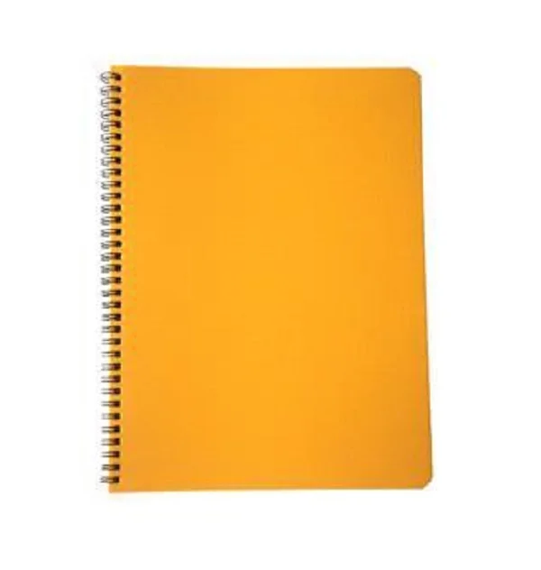 Highly Curated A4 Size PP Cover Wiro Pad Quality Packed PVC Cover Exceptional School Notebook at a Better Market Price