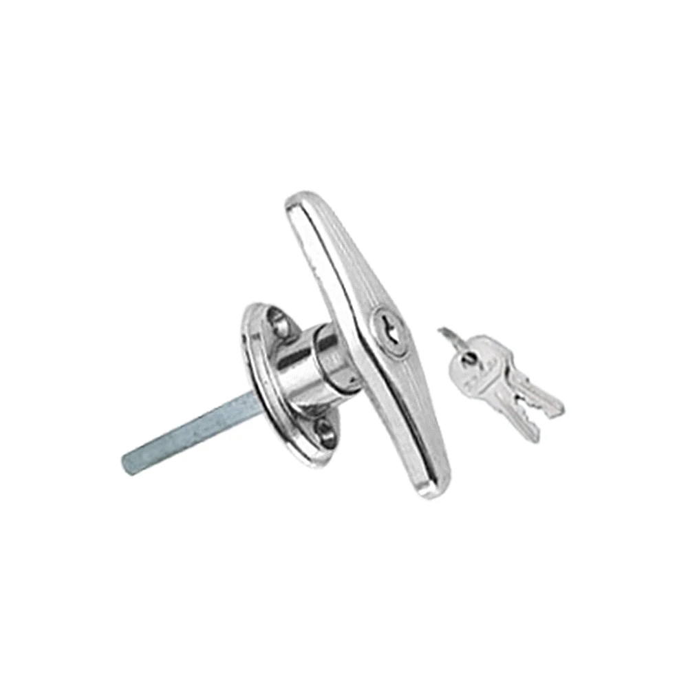 door locks handle for UNIVERSAL HANDLE LOCK, T TYPE, CHROME