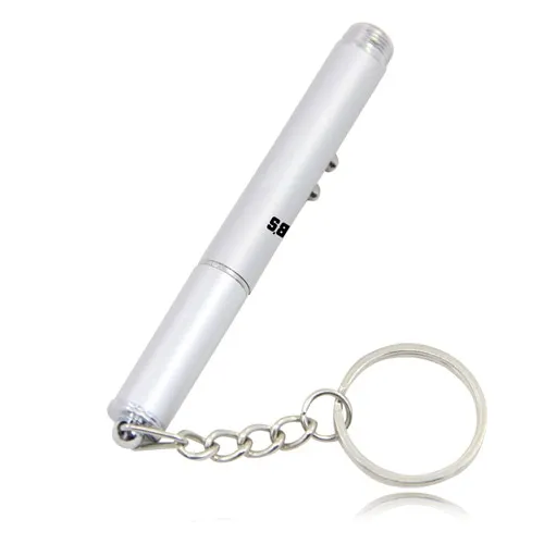 High Quality Multiple Purpose 3 in 1 Pen with Keychain Customizable Small Compact And Portable Ballpoint Pen