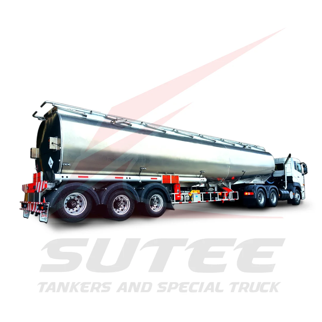 Aluminum Petroleum Tankers 50000L 1-6 Compartments trailers truck