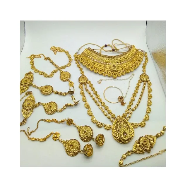 Индийские свадебные украшения kundan