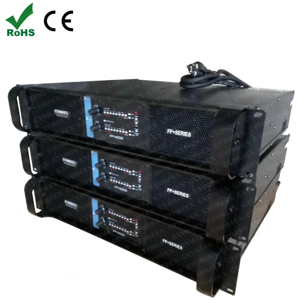 220V European Version 110V American version Audio Power Amplifier fp14000 Professional Disco Bar Club 2 Channel power amplifier