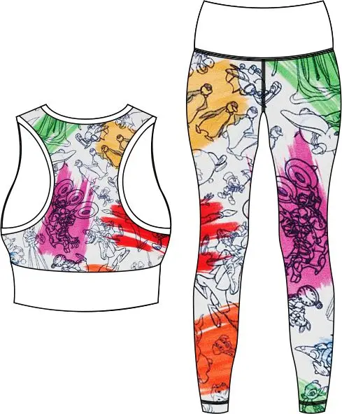  Оптовая продажа спортивная одежда с логотипом на заказ леггинсы высокой талией и спортивный комплект бюстгальтером Женская Спортивная для фитнеса