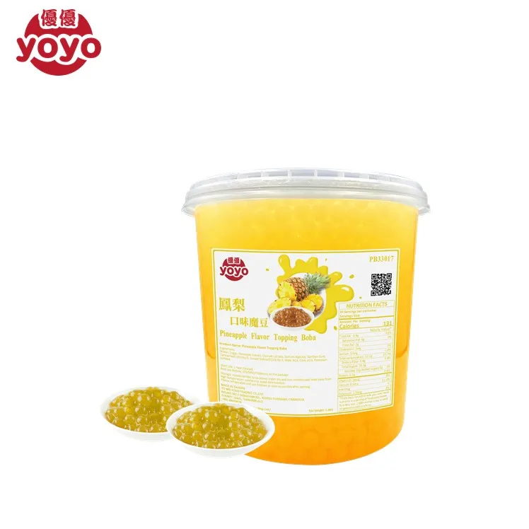  Вкус ананаса всплывающие Мячи Boba