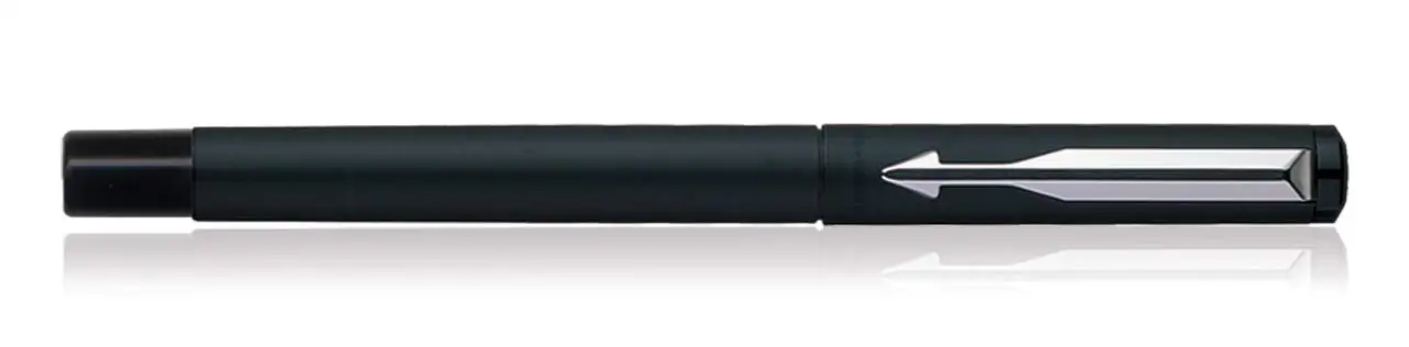 Шариковая ручка Parker векторная хромированная ручки с матовым черным корпусом из нержавеющей стали высококачественные parker пользовательским