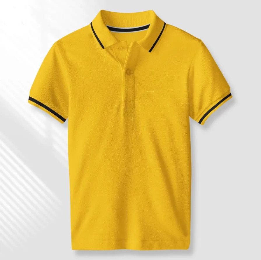Wholesale Fashionable Breathable Blank Golf Polo T-shirt 100% Cotton Polo Shirts Custom Made Polo Shirts